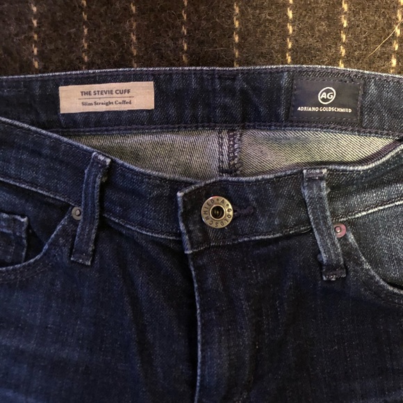 AG cuffed denim capris - Picture 3 of 6